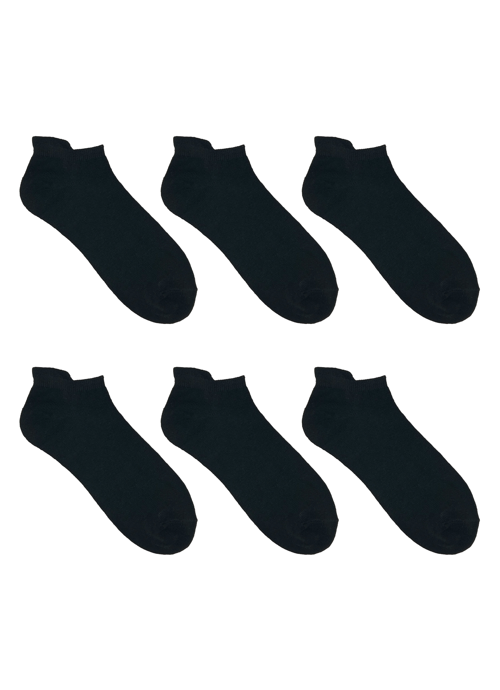 SECRET® Comfort Essentials No Show with Tab - 6 Pairs