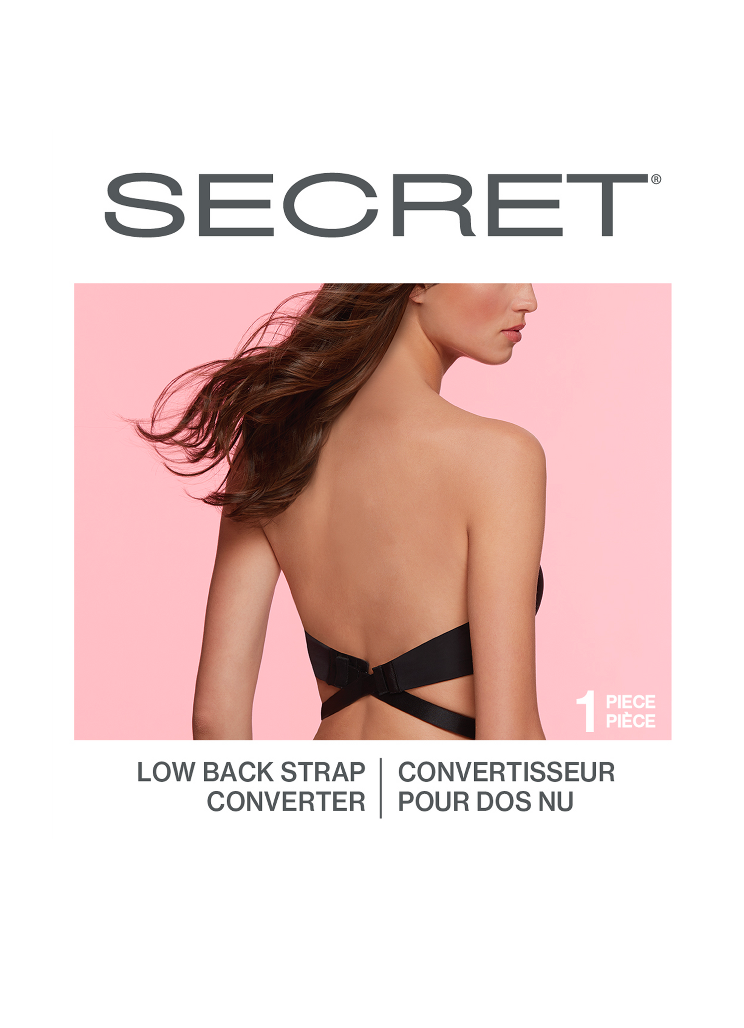 SECRET® Adjustable Low Back Converter Strap - 1 Piece