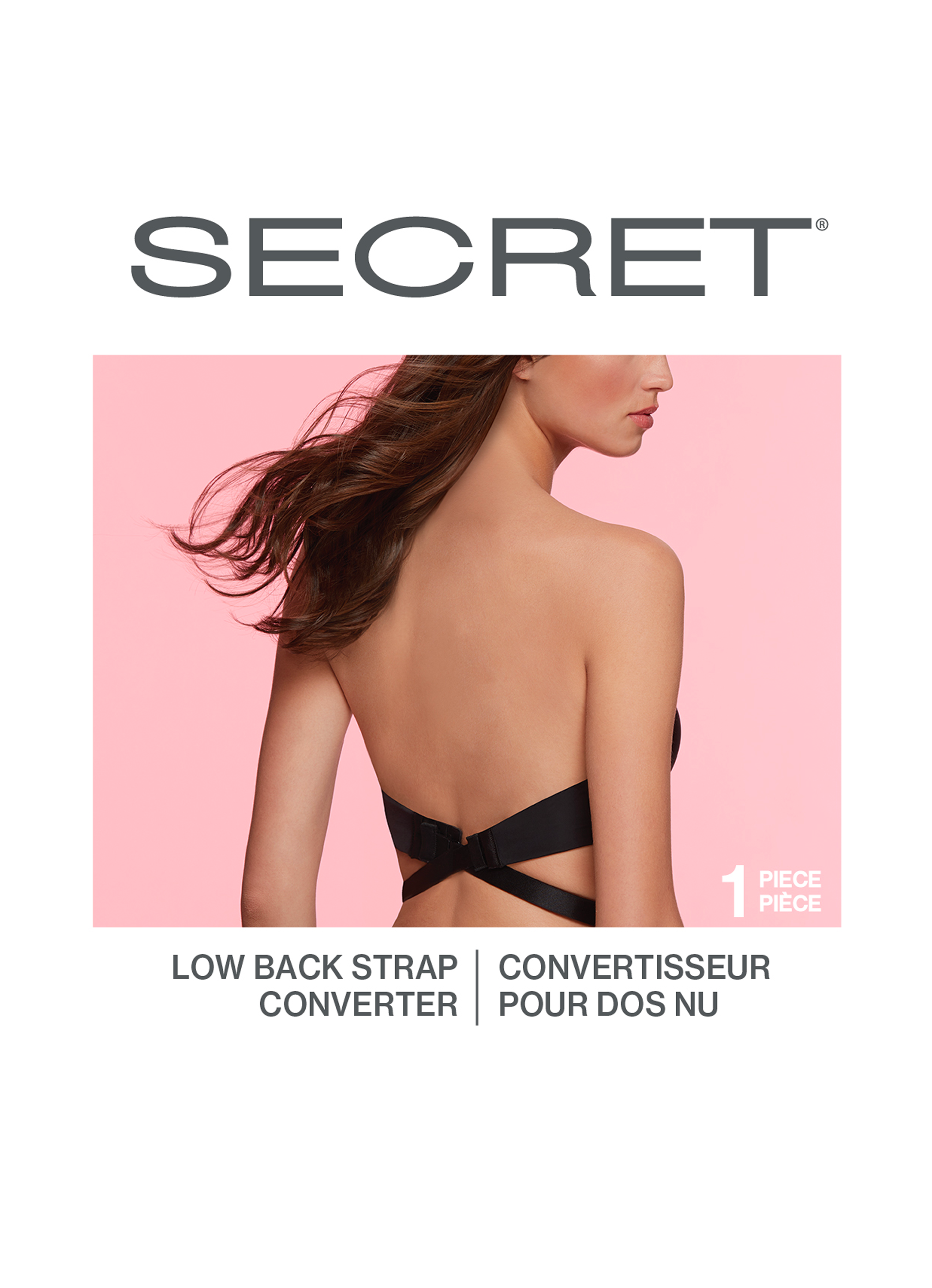 SECRET® Adjustable Low Back Converter Strap - 1 Piece