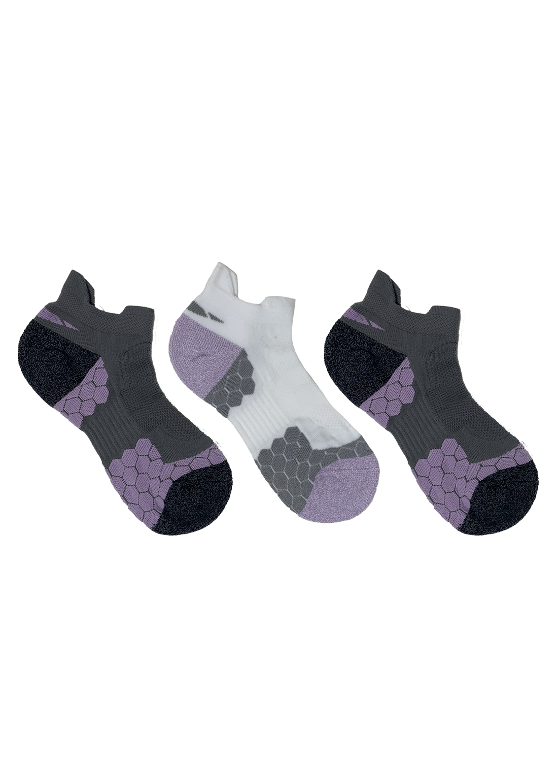 SECRET® In Motion™ Double Tab No Show - 3 paires