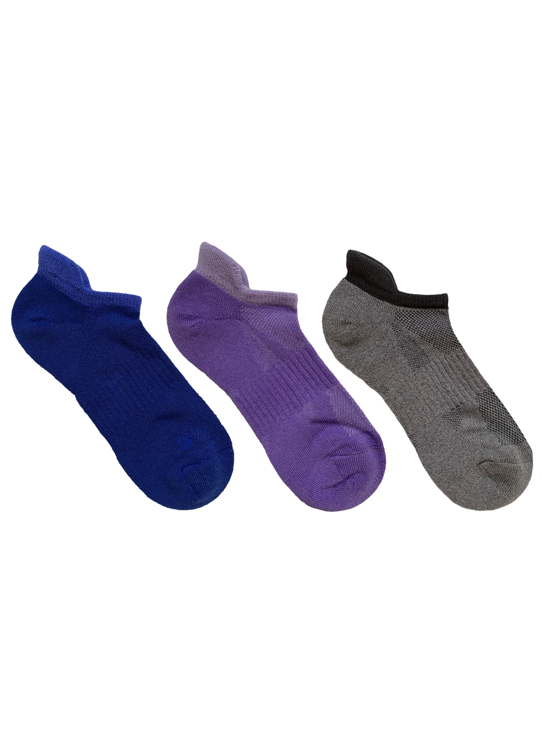 SECRET® In Motion™ Back Tab No Show - 3 paires