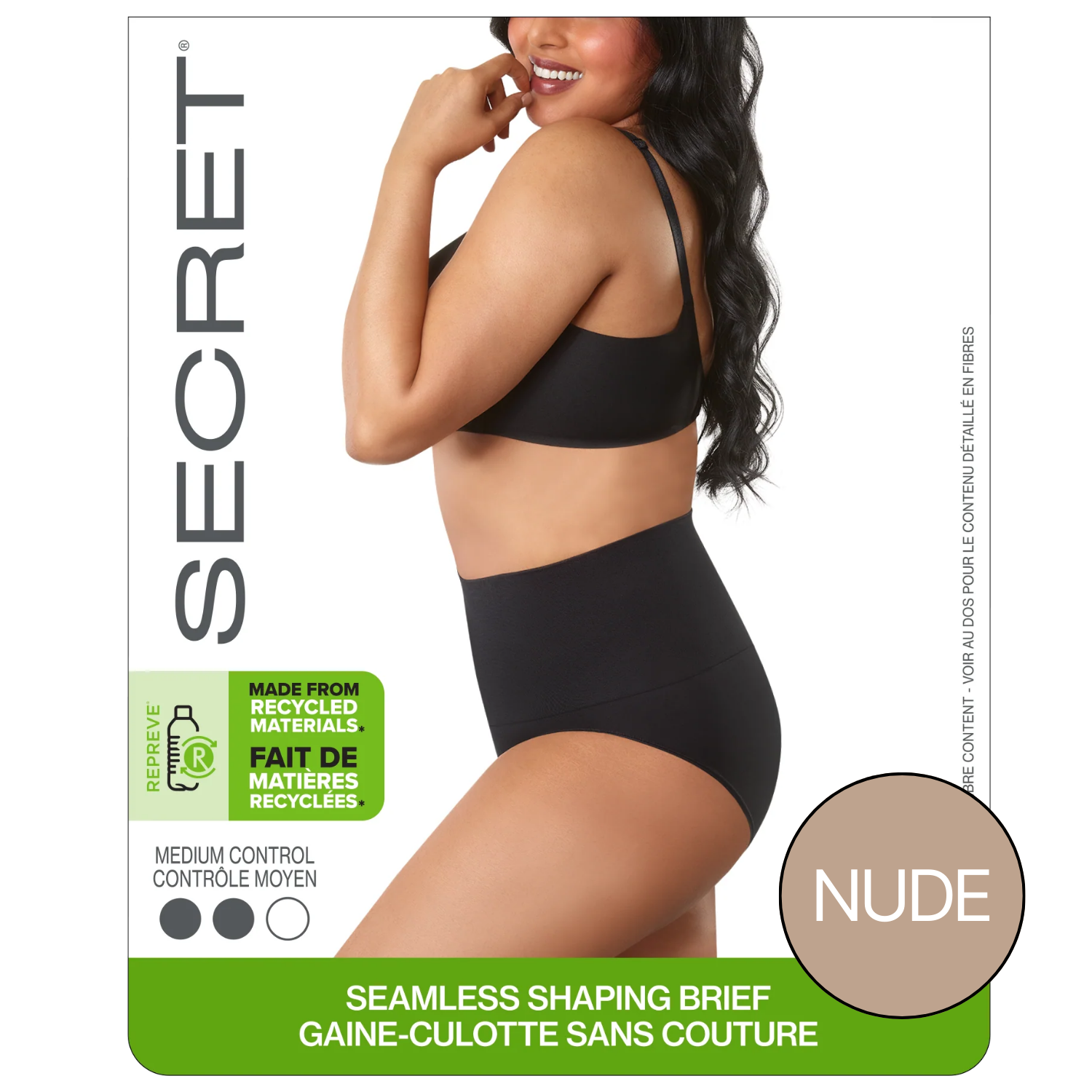 Slip gainant sans couture SECRET® - 1 paire