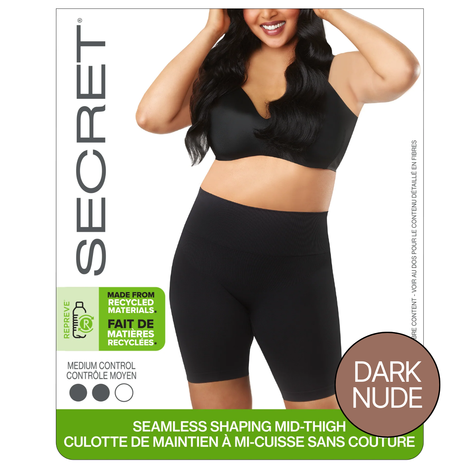 SECRET® Seamless Shaping Mid-Thigh - 1 Pair