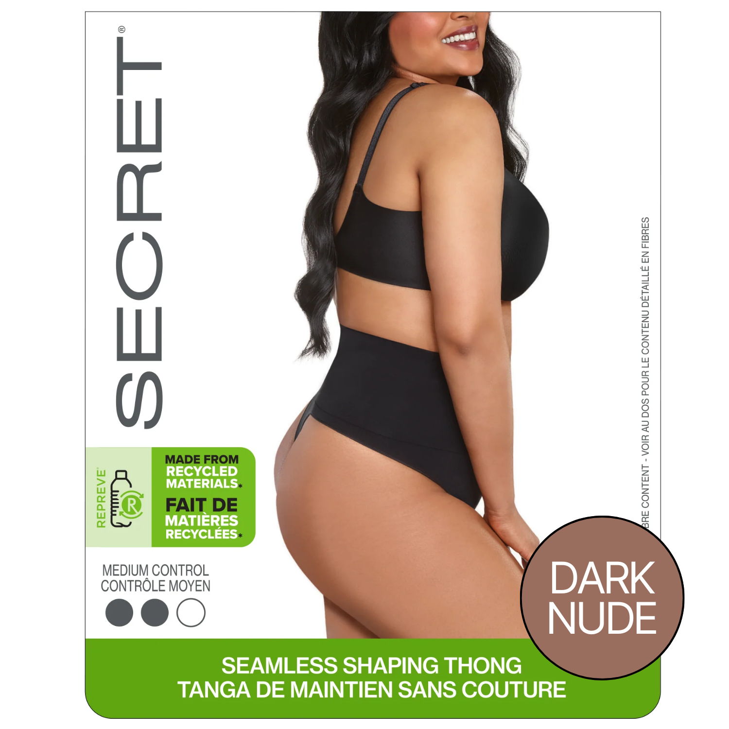 String gainant sans couture SECRET® - 1 paire